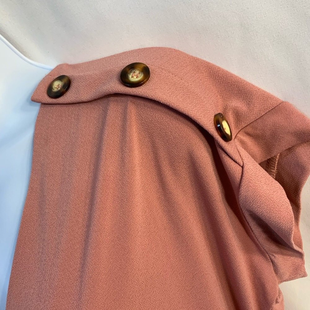 Faith & Joy Women’s Dusty Rose Top - Picture 2 of 6